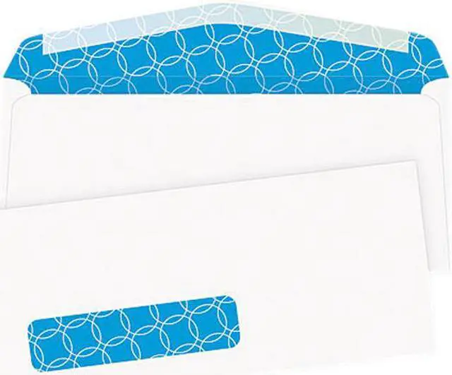 Main image of Quality Park 90119 Tinted Antimicrobial Window Envelope, Contemporary, #10, White, 500/Box