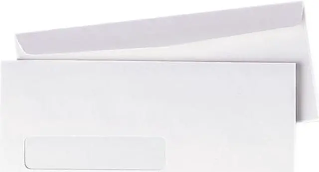 Main image of Quality Park 90120 Business Window Envelope, Contemporary, #10, White, 500/Box