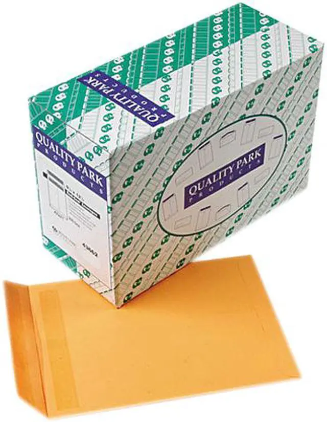 Quality Park 43462 Redi-Seal Catalog Envelope 7 1/2 x 10 1/2 Light Brown 250/box Quality Park Redi-Seal Catalog Envelopes, 7 1⁄2\" x 10 1⁄2\