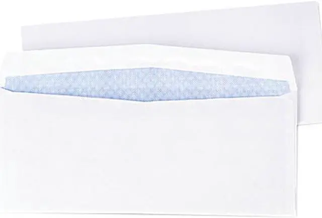 Main image of Quality Park 90030 Security Tinted Business Envelope, Contemporary, #10, White, 500/Box