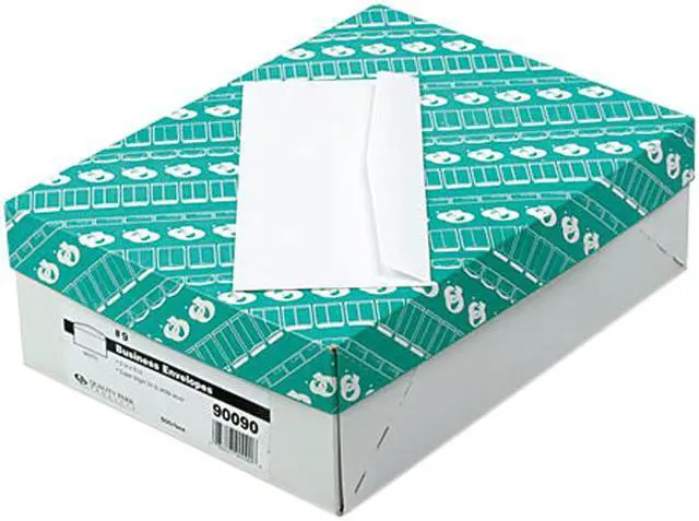 Main image of Quality Park 90090 Business Envelope, Contemporary, #9, White, 500/Box