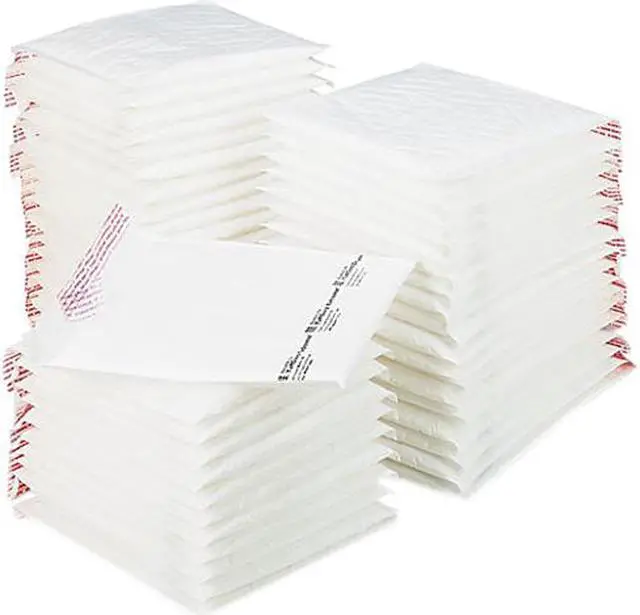 Main image of Sealed Air 10122 Jiffy TuffGard Self-Seal Cushioned Mailer, #2, 8 1/2 x 12, White, 50/Carton