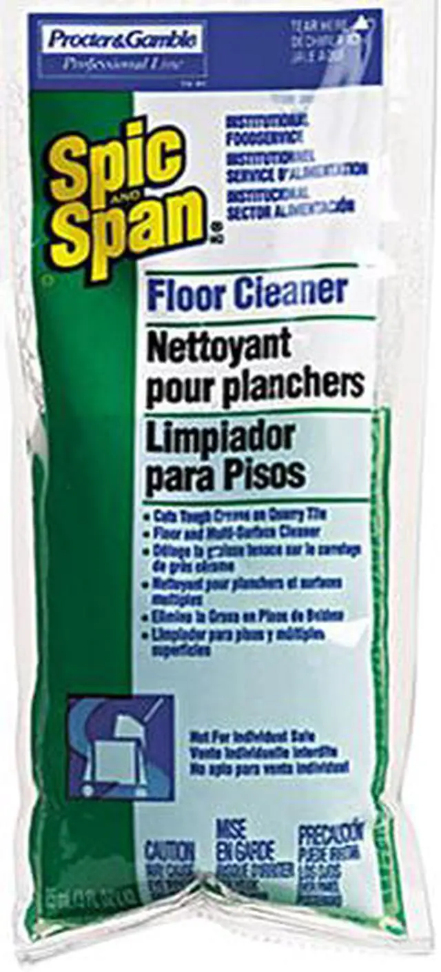 Main image of Procter & Gamble PGC 02011 Spic and Span Liquid Floor Cleaner, 3 oz. Packet