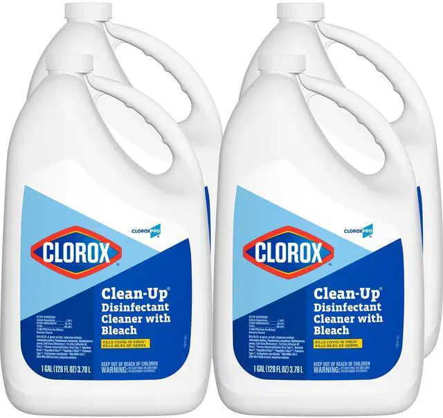 Main image of Clorox Clean-Up Disinfectant Cleaner with Bleach Refill, 128 oz x 4 Pack (35420CT)
