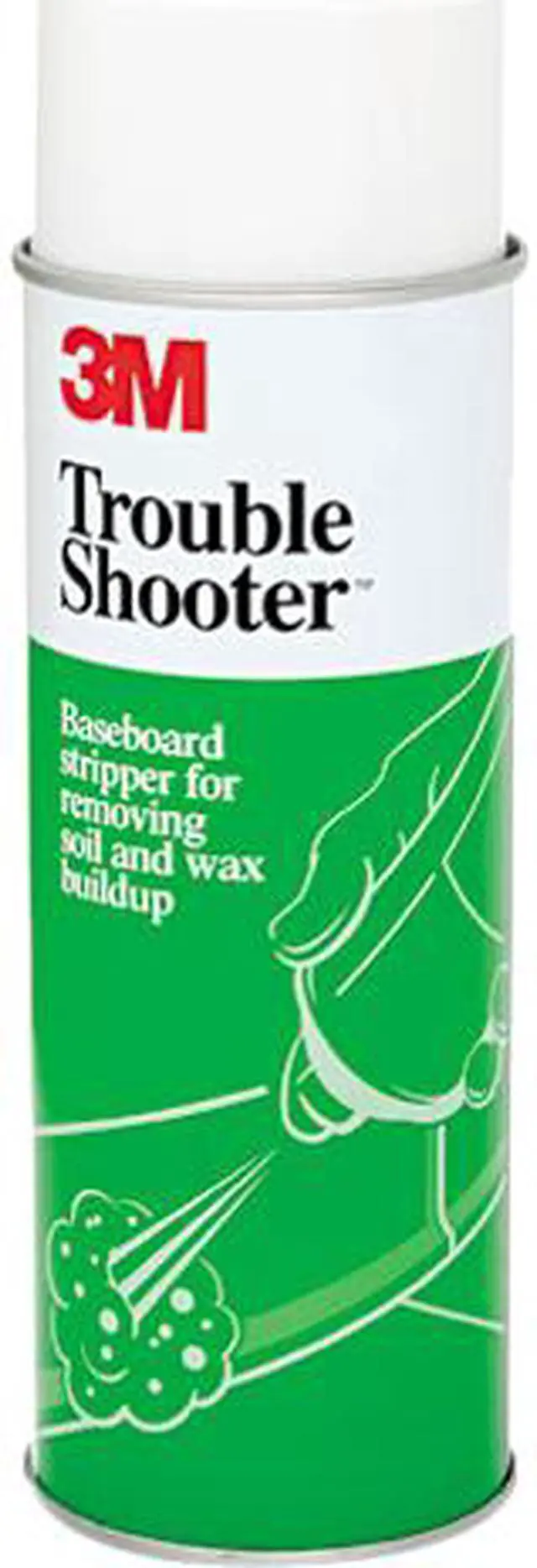 Main image of 3M 14001 TroubleShooter Baseboard Stripper, 21 oz., Aerosol, 12/Carton