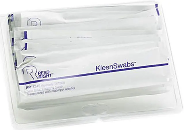 Main image of Read Right RR1245 KleenSwabs Printer Cleaner Swabs, 25/Box