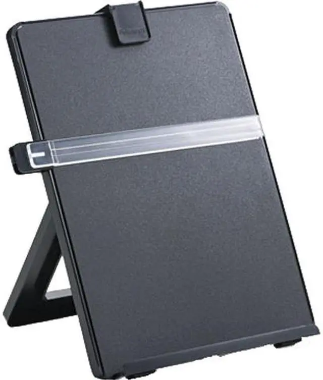 Main image of Fellowes 21106 Non-Magnetic Legal-Size Desktop Copyholder, Plastic, Black