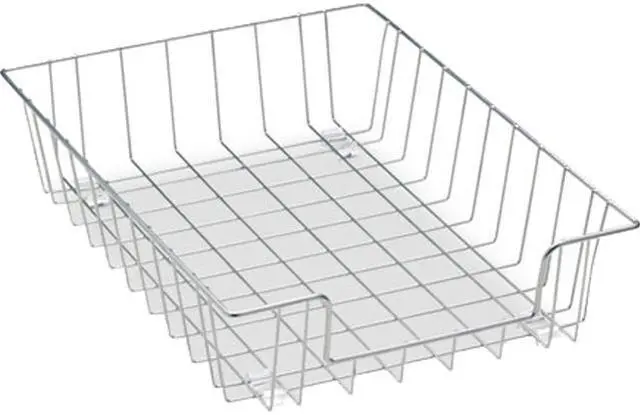 Main image of Fellowes 60012 Workstation Letter Desk Tray Organizer, Wire, Silver