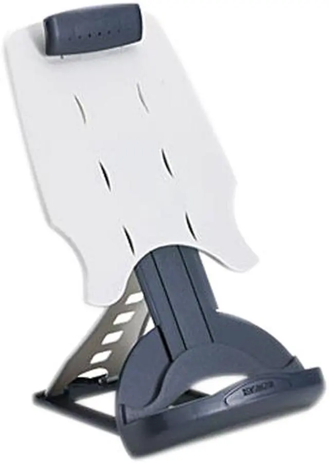 Main image of Kensington K62058US InSight Adjustable Book and Copyholder, 1.3" x 8.3" x 13.5" - Gray - Plastic