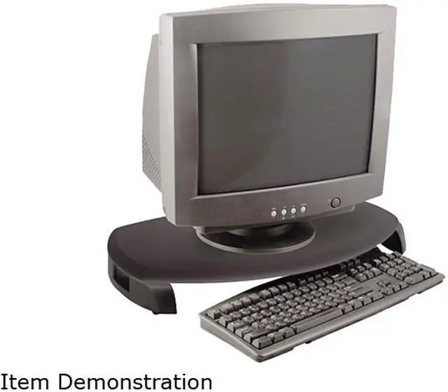 Main image of Kantek MS280B CRT/LCD Stand with Keyboard Storage, 23 x 13 1/4 x 3, Black