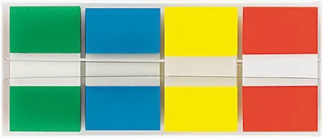 Main image of Post-it Flags 680-RYGB2 Flags in Portable Dispenser, Standard, 160 Flags/Dispenser