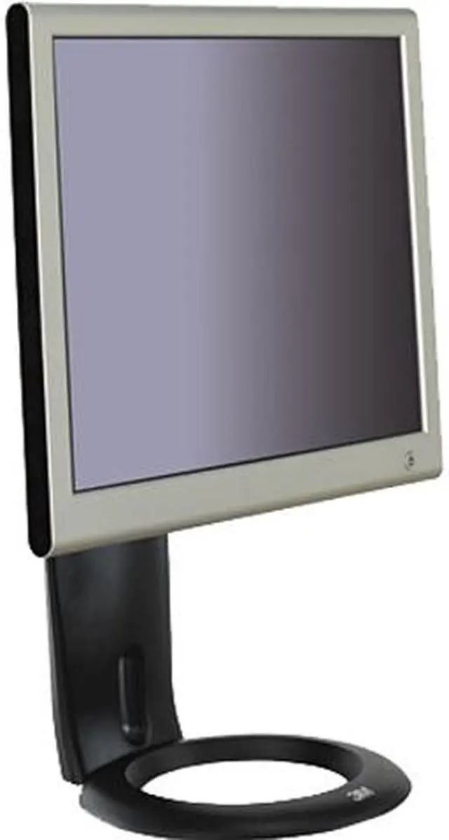 Main image of 3M MMMMS110MB Easy-Adjust LCD Monitor Stand, 8 1/2 x 5 1/2 x 8 1/2 to 13 1/2, Black