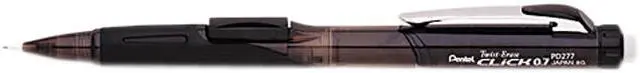 Main image of Pentel Twist-Erase CLICK Automatic Pencil, 0.7 mm, Black Barrel