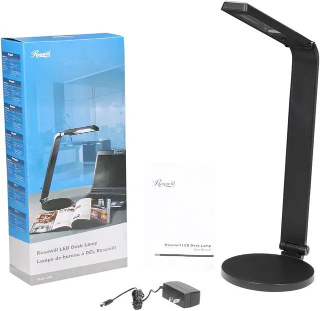 Alt view image 7 of 7 - Rosewill RLDL-11001 3W LED Desk Lamps - 240 Lumens, 5000K