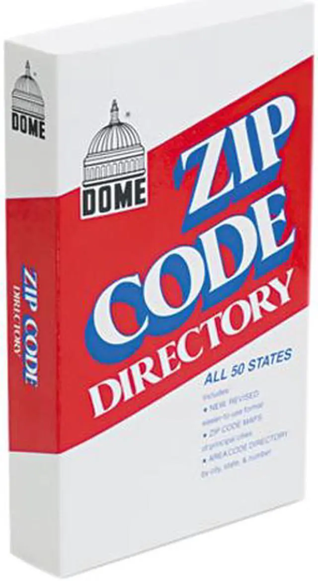 Main image of Dome 5100 Zip Code Directory, Paperback, 750 Pages