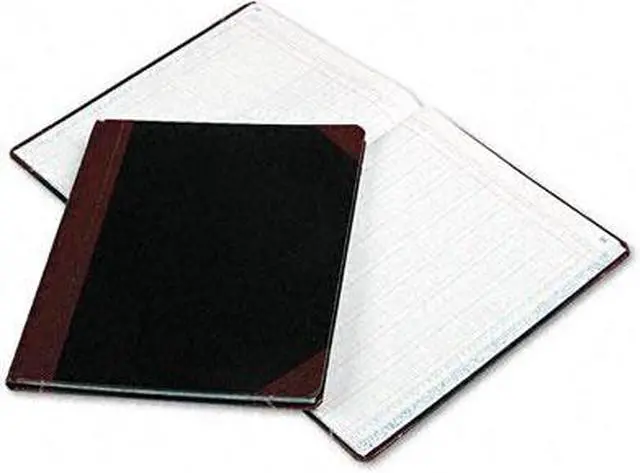 Main image of Boorum & Pease 1602121512 Columnar Book, 12 Column, Black Cover, 150 Pages, 12 1/4 x 10 1/8