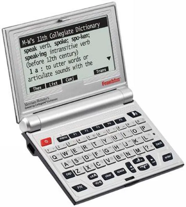 Main image of Franklin SCD-2100 Speaking Merriam-Webster Collegiate Dictionary, 11th Edition
