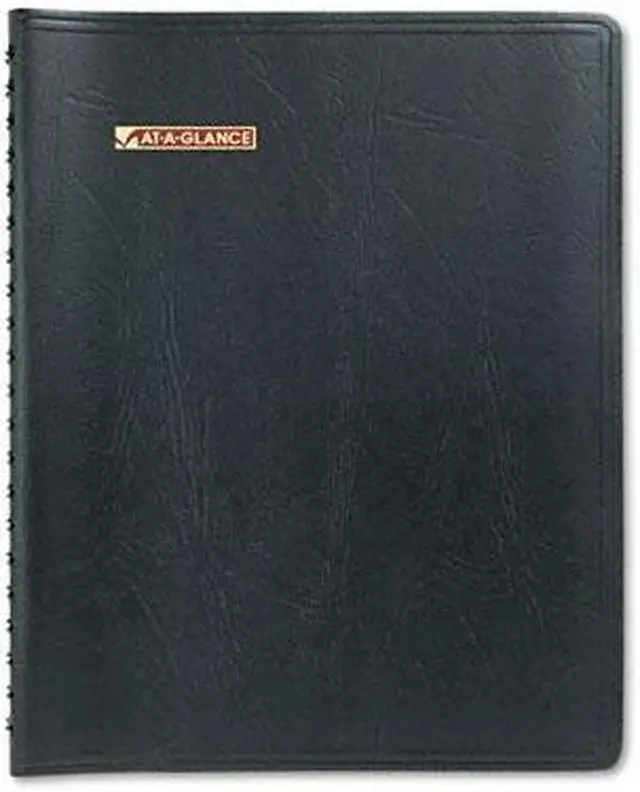 Alt view image 2 of 2 - AT-A-GLANCE 70-EP01-05 The Action Planner Recycled Weekly Appointment Book, Black, 8 1/8" x 10 7/8"