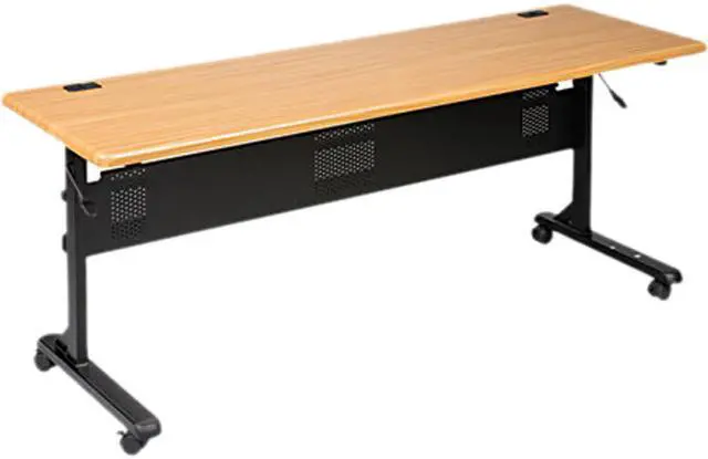 Main image of BALT 89864 Flipper Training Table Base, Flipping L-Leg, 72w x 24d x 29-1/2h, Black, Top Sold Separately, Part# of Top is BLT89863.
