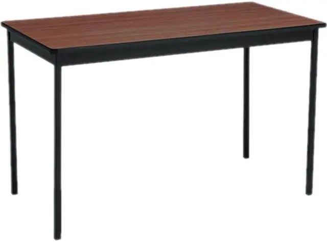 Main image of Barricks UT244830-WA Utility Table, Rectangular, 48w x 24d x 30h, Walnut