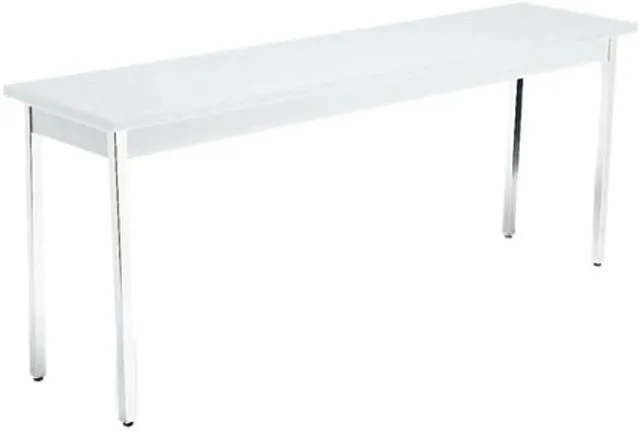 Main image of HON UTM1872QQCHR Utility Table, Rectangular, 72w x 18d x 29h, Light Gray