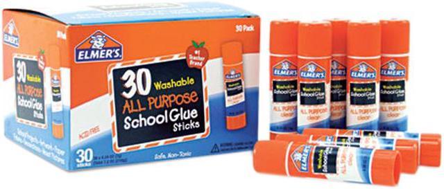 Elmer's E556 - Washable School Glue Sticks, 30/Box 