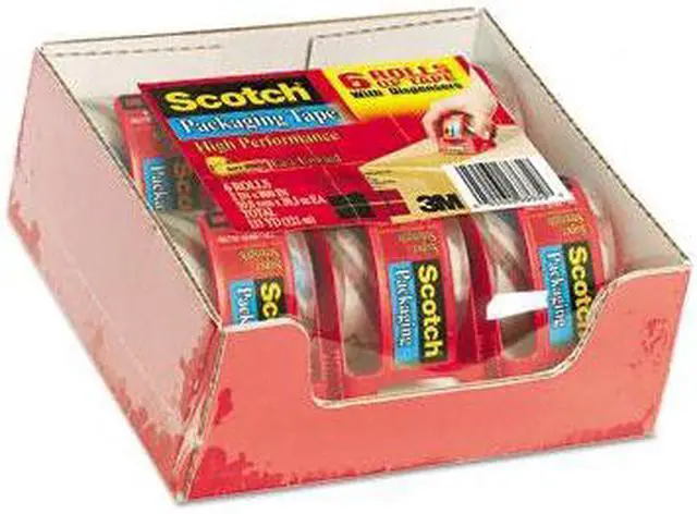 Alt view image 3 of 4 - Scotch 1426 - 3850 Heavy-Duty Packaging Tape in Sure Start Disp., 1.88" x 22.2yds, 6/Pack