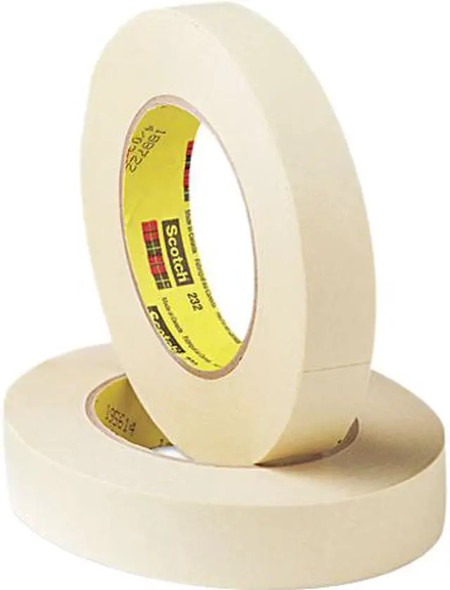 Main image of Scotch 232-1 High Performance Masking Tape, 1" x 60 yards, 3" Core