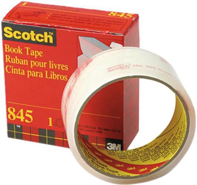 Scotch 845-1-1/2 Book Repair Tape, 1-1/2 x 15 yards, 3 Core 