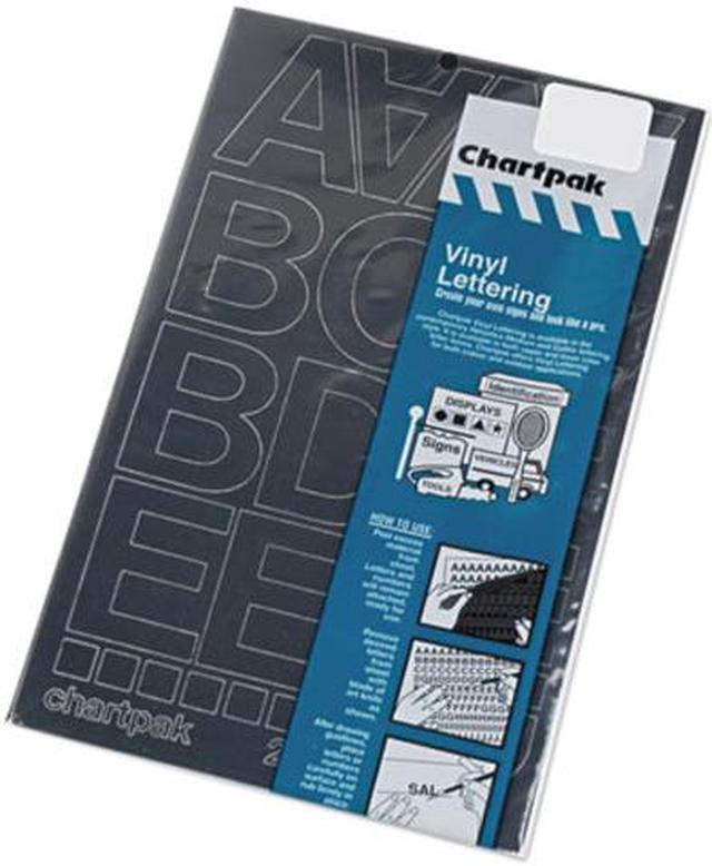 Press-On Vinyl Letters and Numbers, Self Adhesive, Black, 2 Press-On Vinyl Letters and Numbers, Self Adhesive, Black, 2