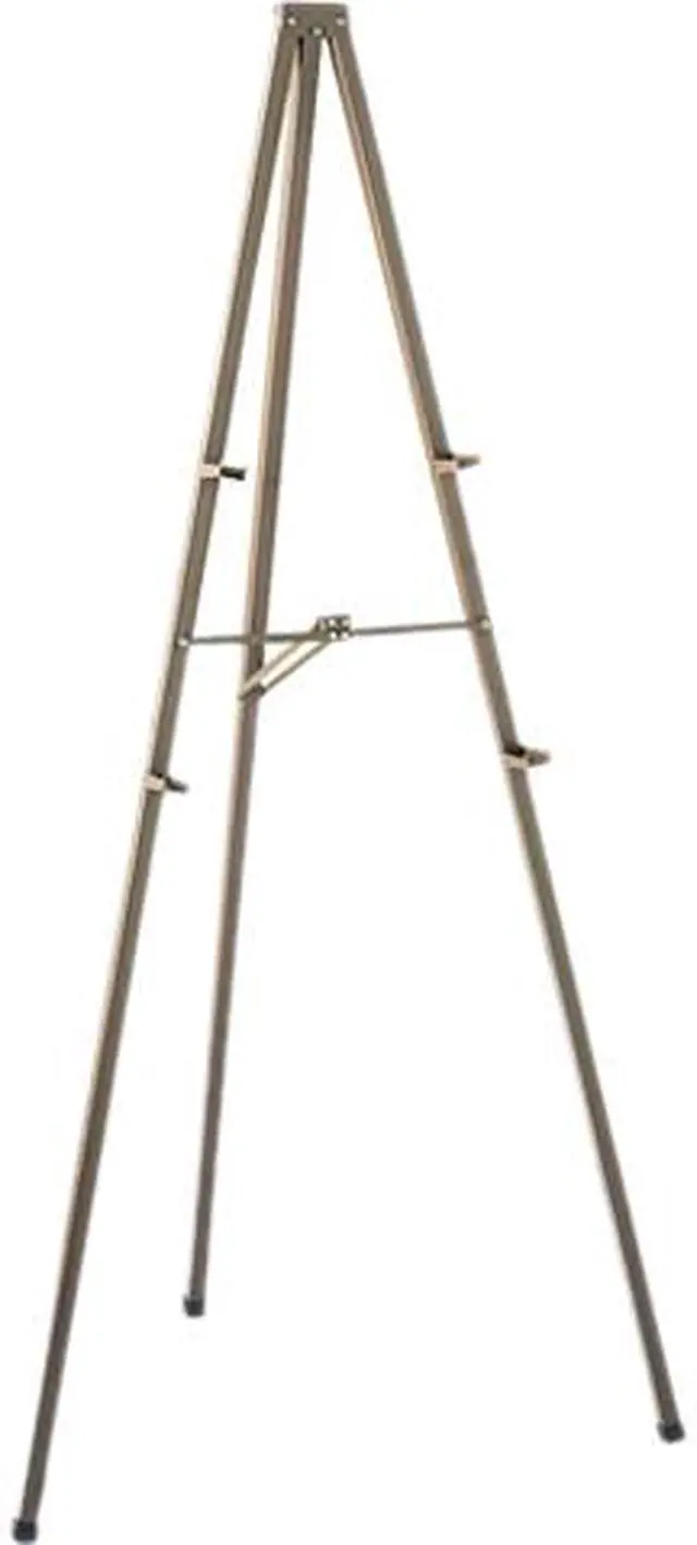 Main image of Quartet 21E Tripod Display Easel, 72" High, Steel, Bronze