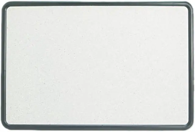 Main image of Quartet 699370 Contour Granite-Finish Tack Board, 36 x 24, Black Frame