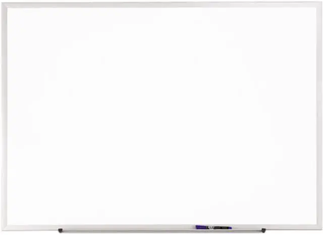 Main image of Quartet S531 Standard Dry-Erase Board, Melamine, 24 x 18, White, Aluminum Frame
