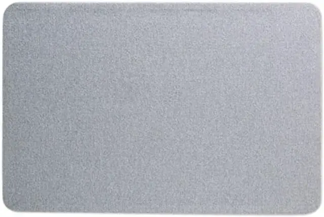 Main image of Quartet 7683G Oval Office Fabric Bulletin Board, 36 x 24, Gray