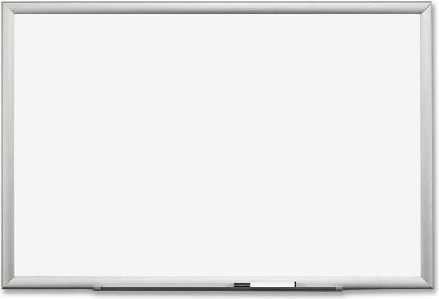 Main image of 3M Premium Porcelain Dry Erase Board, 48 x 36, White, Aluminum Frame