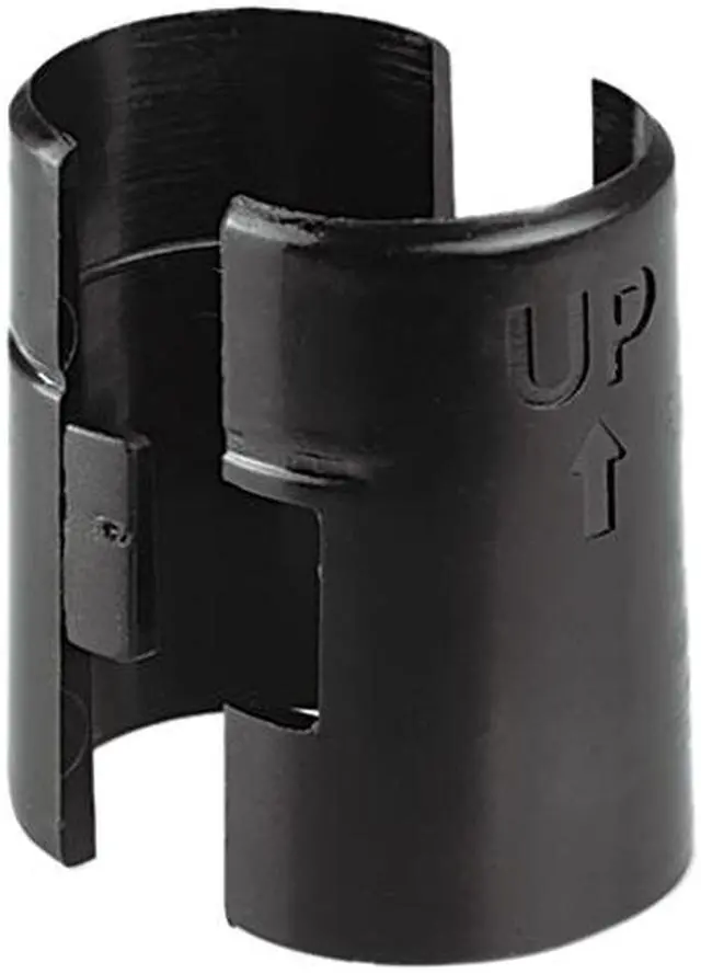 Main image of Alera ALESW59SLBL Wire Shelving Shelf Lock Clips, Plastic, Black, 4 Clips/Pack