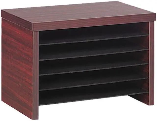Main image of Alera VA31-6012MY (ALEVA316012MY) Valencia Under Counter File Organizer Shelf, 15-3/4w x 9-3/4d x 10-3/4h,Mahogany