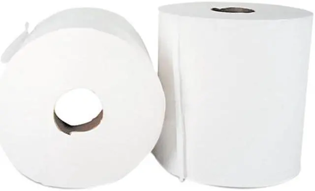 Main image of Boardwalk 6400 Center-Pull Hand Towels, 2-Ply, Perforated, 8" x 10", 660', 6 Rolls/Carton