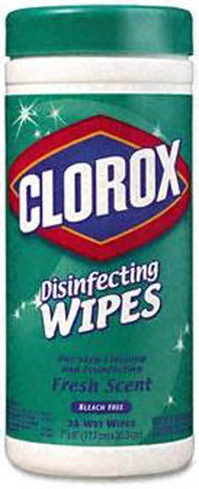 Main image of Clorox Disinfecting Wipes, 7 x 8, Fresh Scent, 75/Canister, 6/Carton CLO15949CT