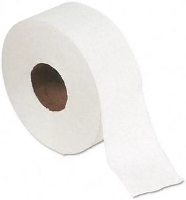 Alt view image 2 of 3 - Georgia Pacific 13728 Acclaim Jumbo Jr. Bath Tissue Roll, 9" dia, 1000 ft, 8 Rolls/Carton