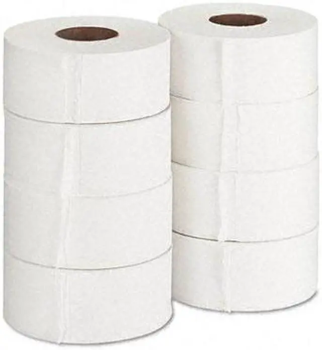 Alt view image 3 of 3 - Georgia Pacific 13728 Acclaim Jumbo Jr. Bath Tissue Roll, 9" dia, 1000 ft, 8 Rolls/Carton