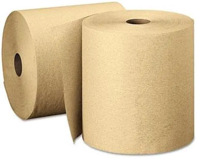 Alt view image 3 of 5 - Georgia Pacific 26301 Envision High-Capacity Nonperforated Paper Towel Roll,7-7/8x800', Brown,6/Carton