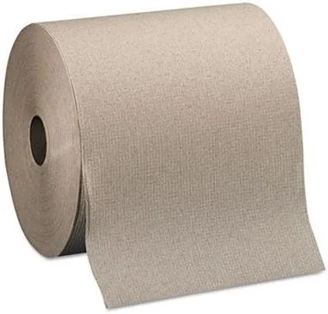 Alt view image 4 of 5 - Georgia Pacific 26301 Envision High-Capacity Nonperforated Paper Towel Roll,7-7/8x800', Brown,6/Carton