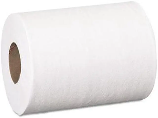 Alt view image 4 of 5 - Georgia-Pacific 28125 Premium Jr. Cap. Center-Pull Towel, 7.8 x 12, White, 275/Roll, 8 Rolls/Carton