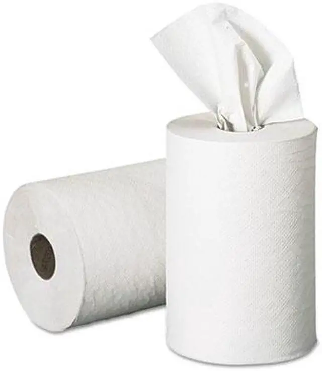 Alt view image 2 of 6 - Georgia Pacific 28706 Acclaim Nonperforated Paper Towel Rolls, 7-7/8 x 350', White, 12/Carton