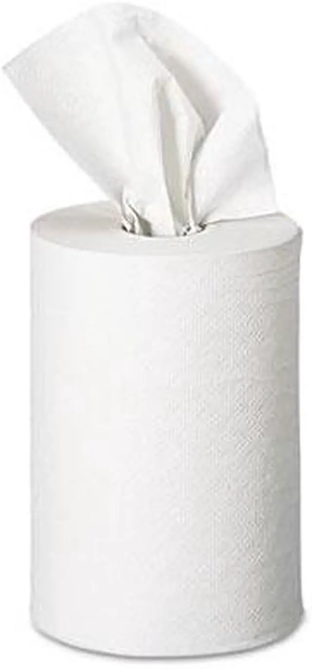 Alt view image 4 of 6 - Georgia Pacific 28706 Acclaim Nonperforated Paper Towel Rolls, 7-7/8 x 350', White, 12/Carton