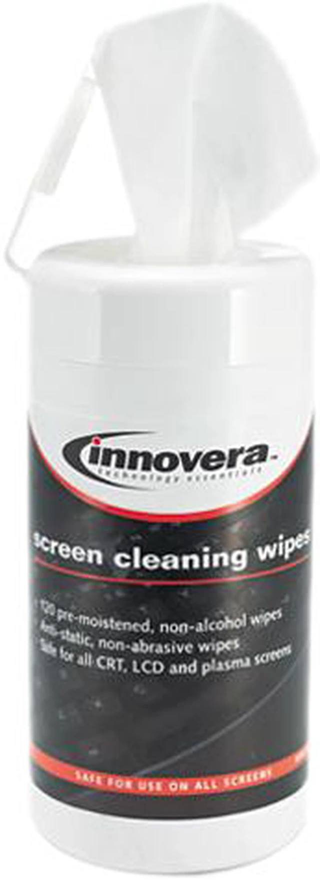 Main image of Innovera 51510 Screen Cleaning Pop-Up Wipes, 120/Pack