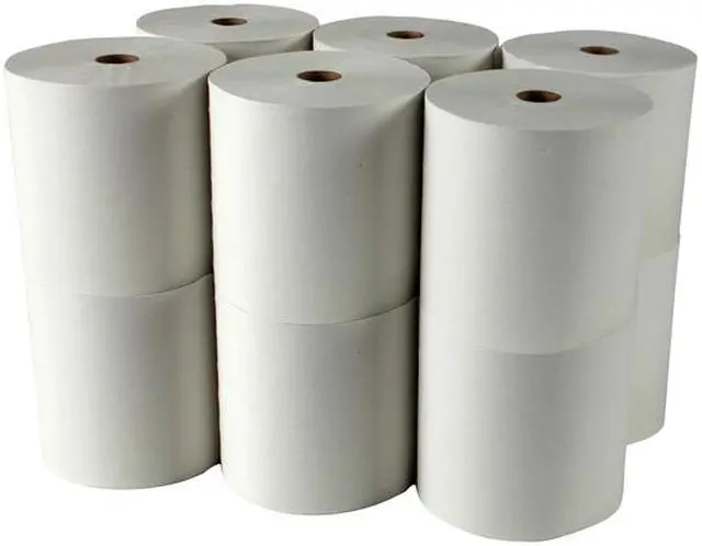 Alt view image 3 of 5 - Scott Essential (formerly Kleenex) Hard Roll Paper Towels (01080) with Premium Absorbency Pockets, White, 12 Rolls / Case, 5,100 feet - Same Kleenex Quality, Now Scott Branded