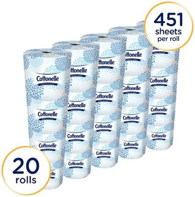 Alt view image 2 of 5 - Cottonelle Professional Standard Roll Bathroom Tissue