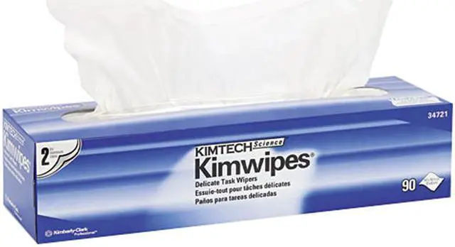 Alt view image 2 of 2 - KIMBERLY-CLARK PROFESSIONAL* 34721 KIMTECH SCIENCE KIMWIPES, Tissue, 14 7/10 x 16 3/5, 90/Box, 15/Carton